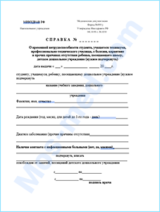 Купить справку о временной нетрудоспособности учащегося в Балашихе